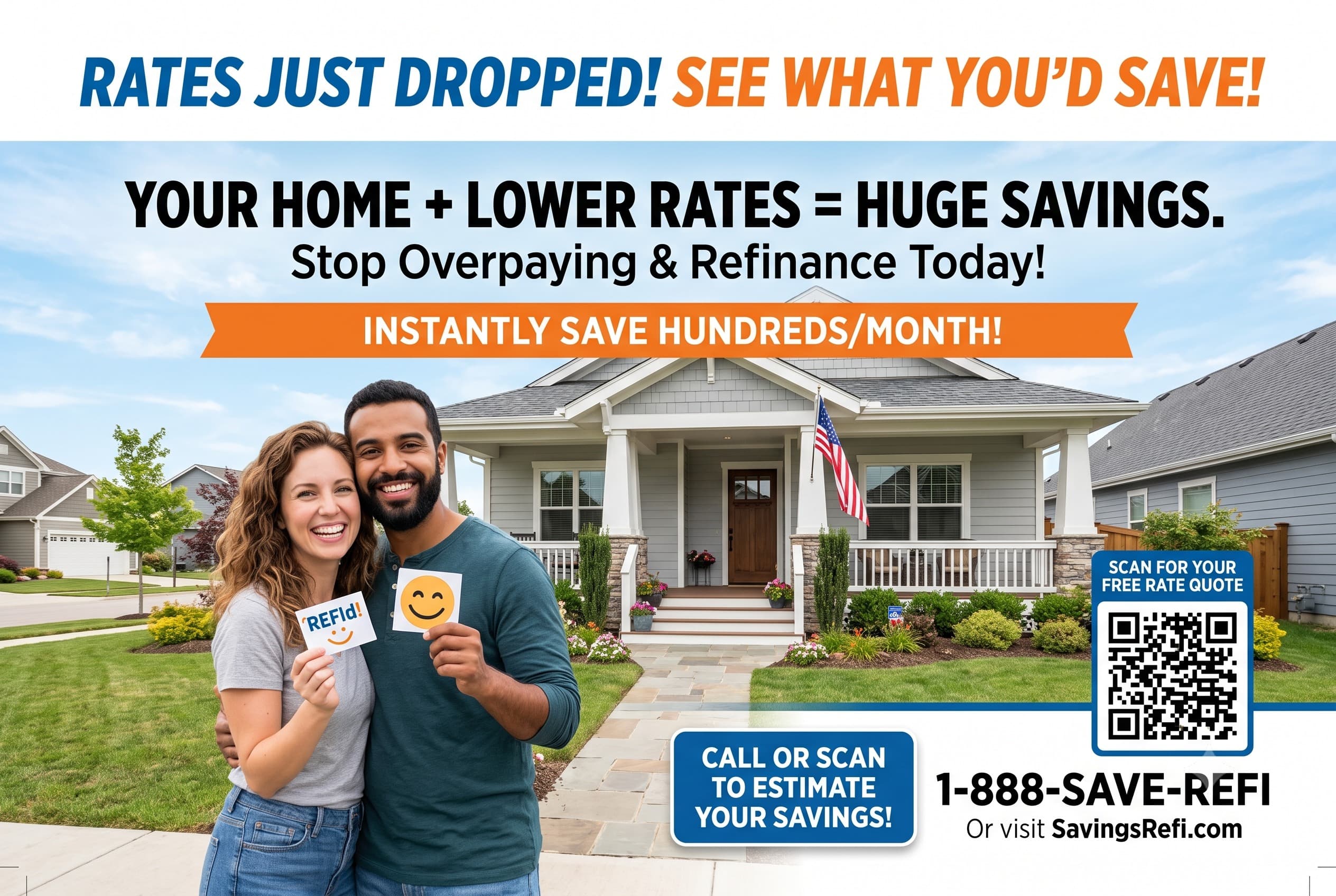 Home-lender refinance mailer